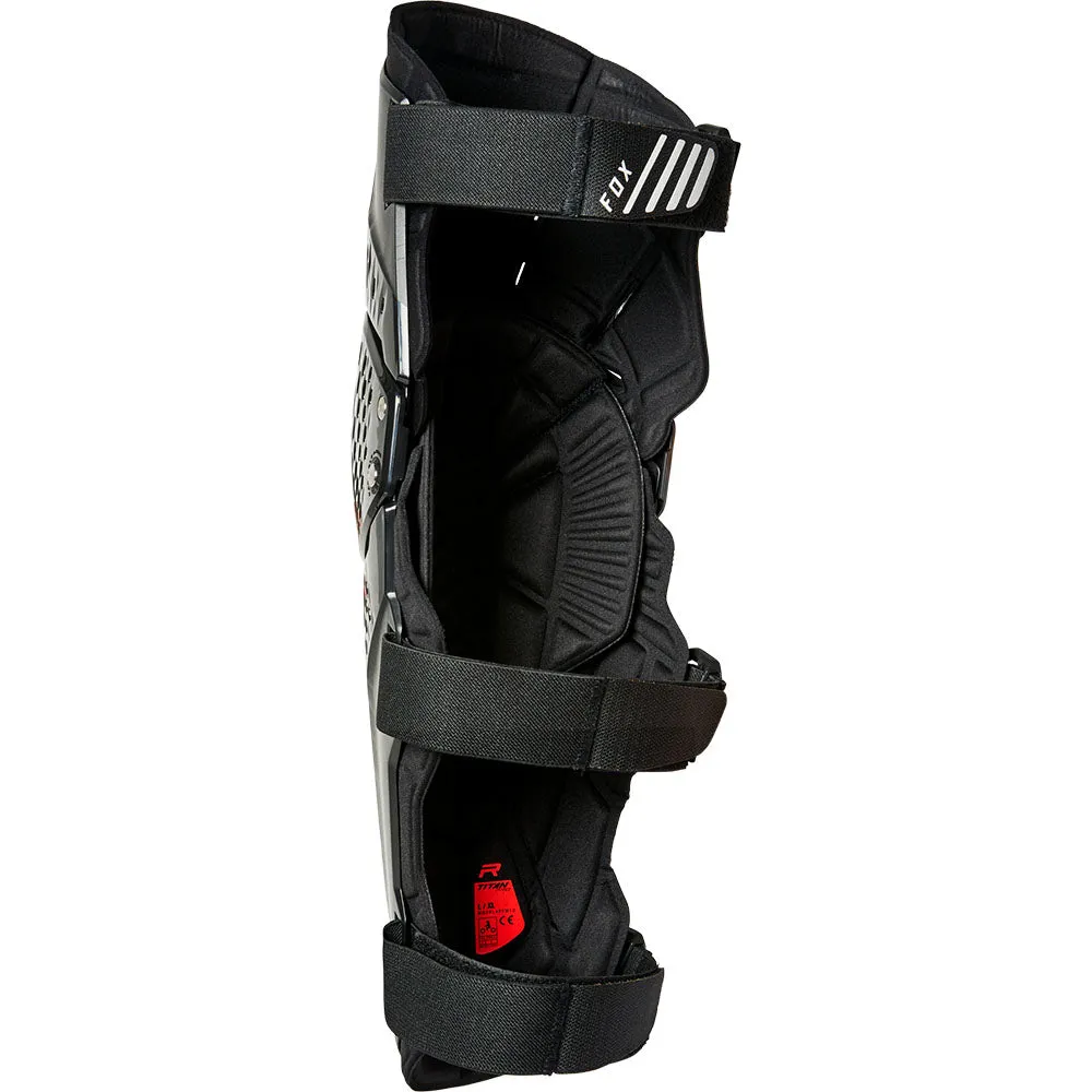 Fox Titan Pro D3O® CE Knee Guards (Black)