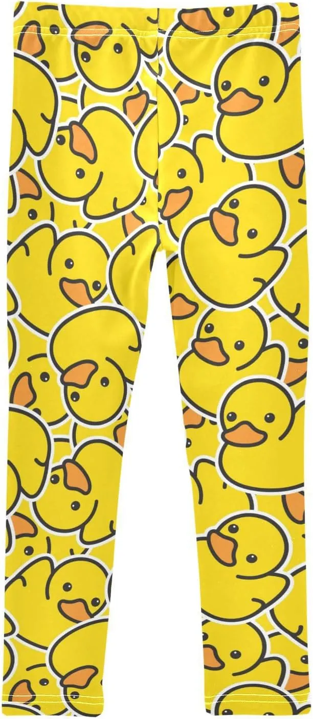 Girls Prints Leggings Yoga Pants Tights Trousers for Kids in 4T to 10 Years