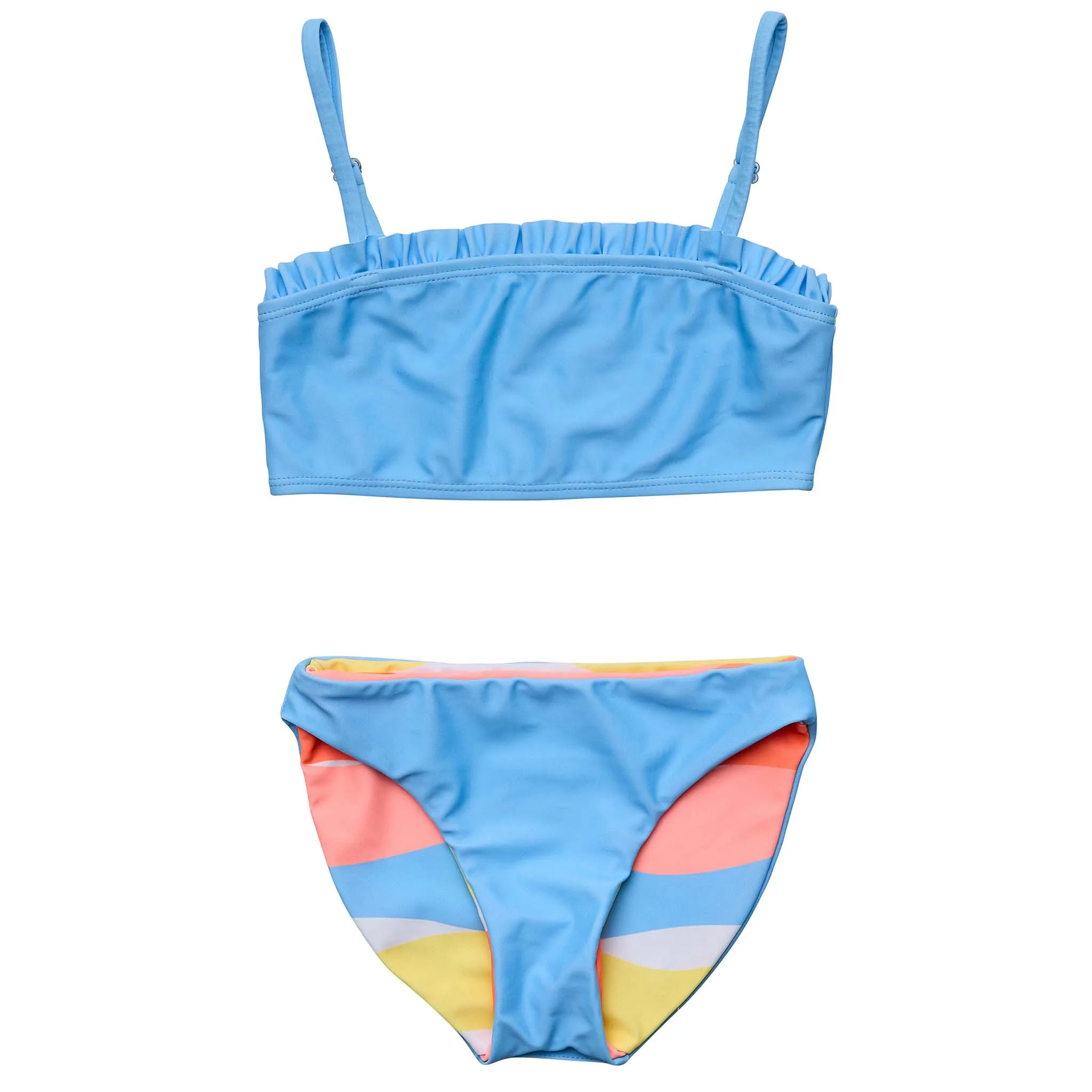 Good Vibes Frilled Bandeau Bikini