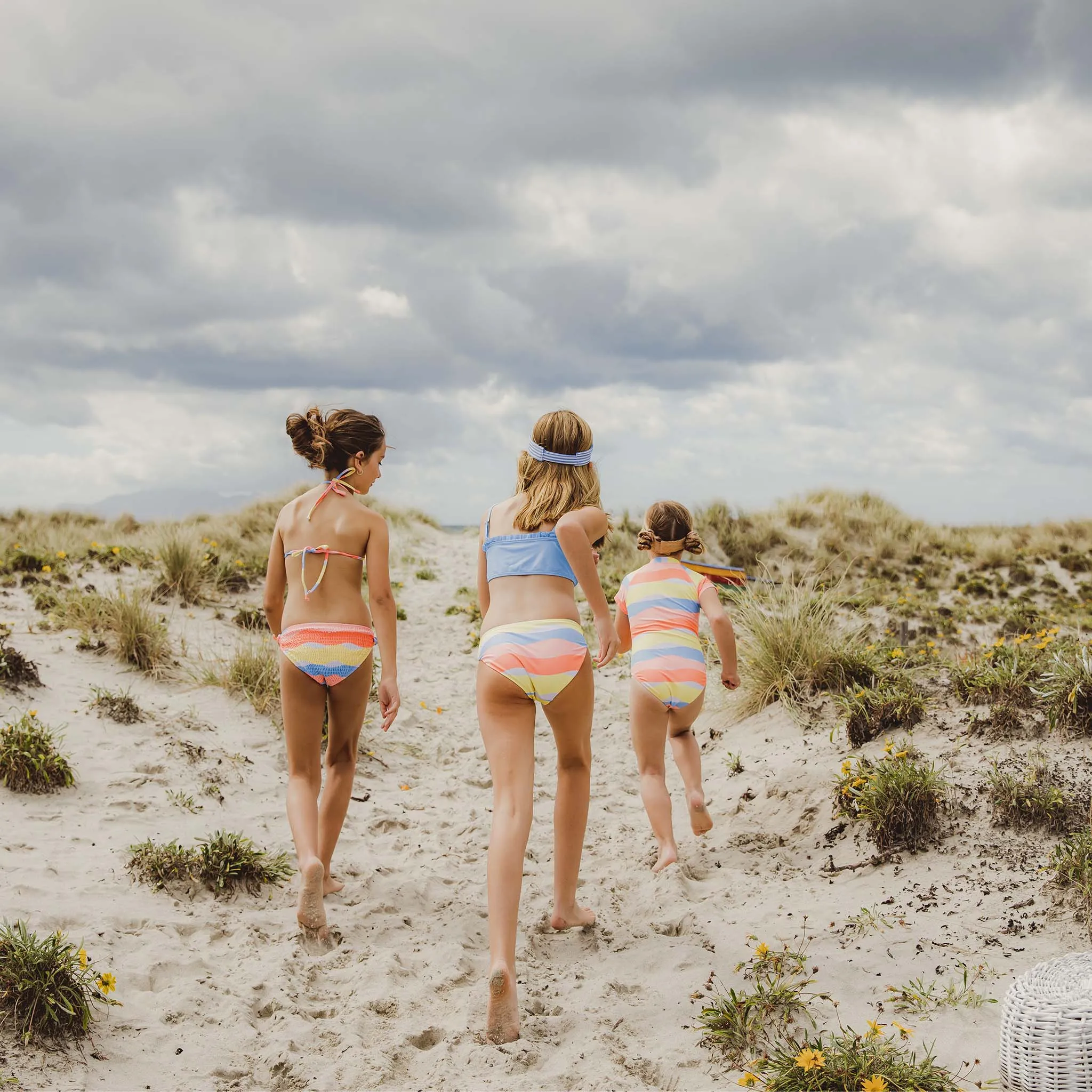 Good Vibes Frilled Bandeau Bikini