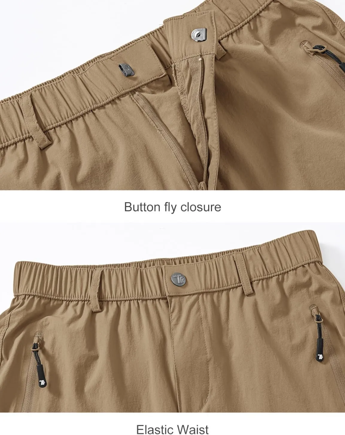 Gopune Women's Outdoor Hiking Pants Lightweight Quick Dry Water Resistant Mountain Trouser