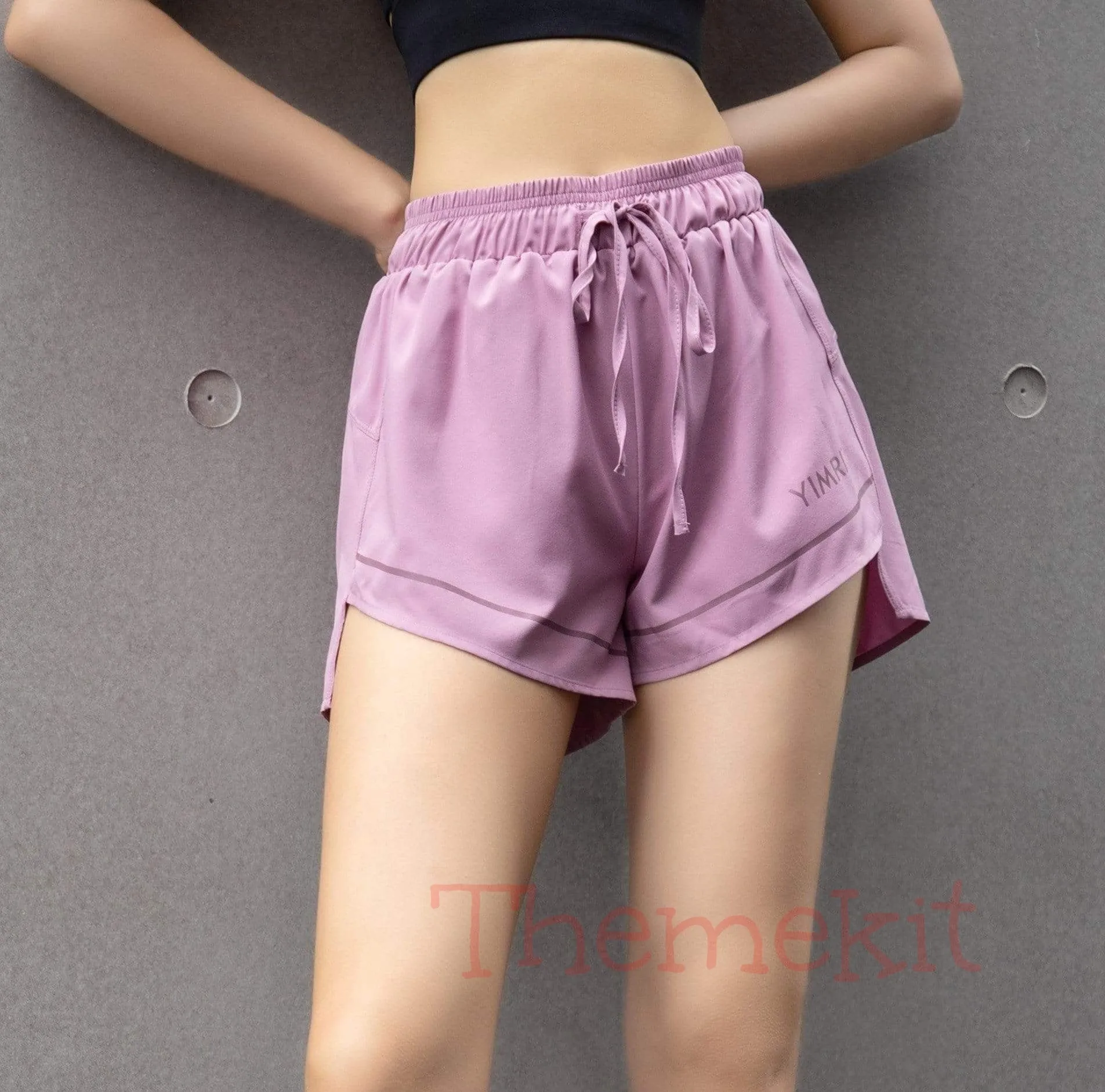 High Waist Quick Dry Loose Sports Shorts