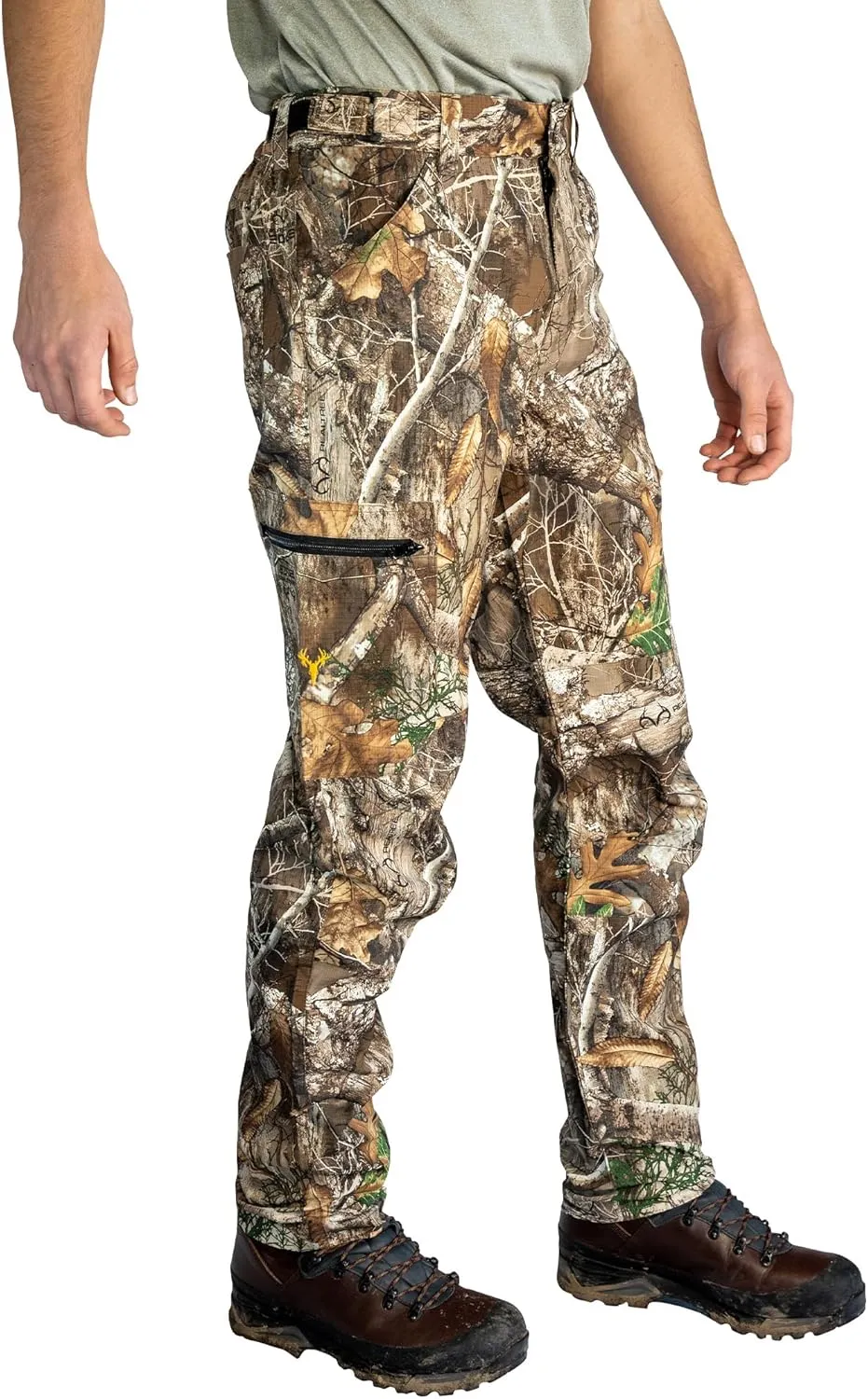 HOT SHOT Mens Camo Hunting Performance Pant  Camouflage Outdoor Pants for Men
