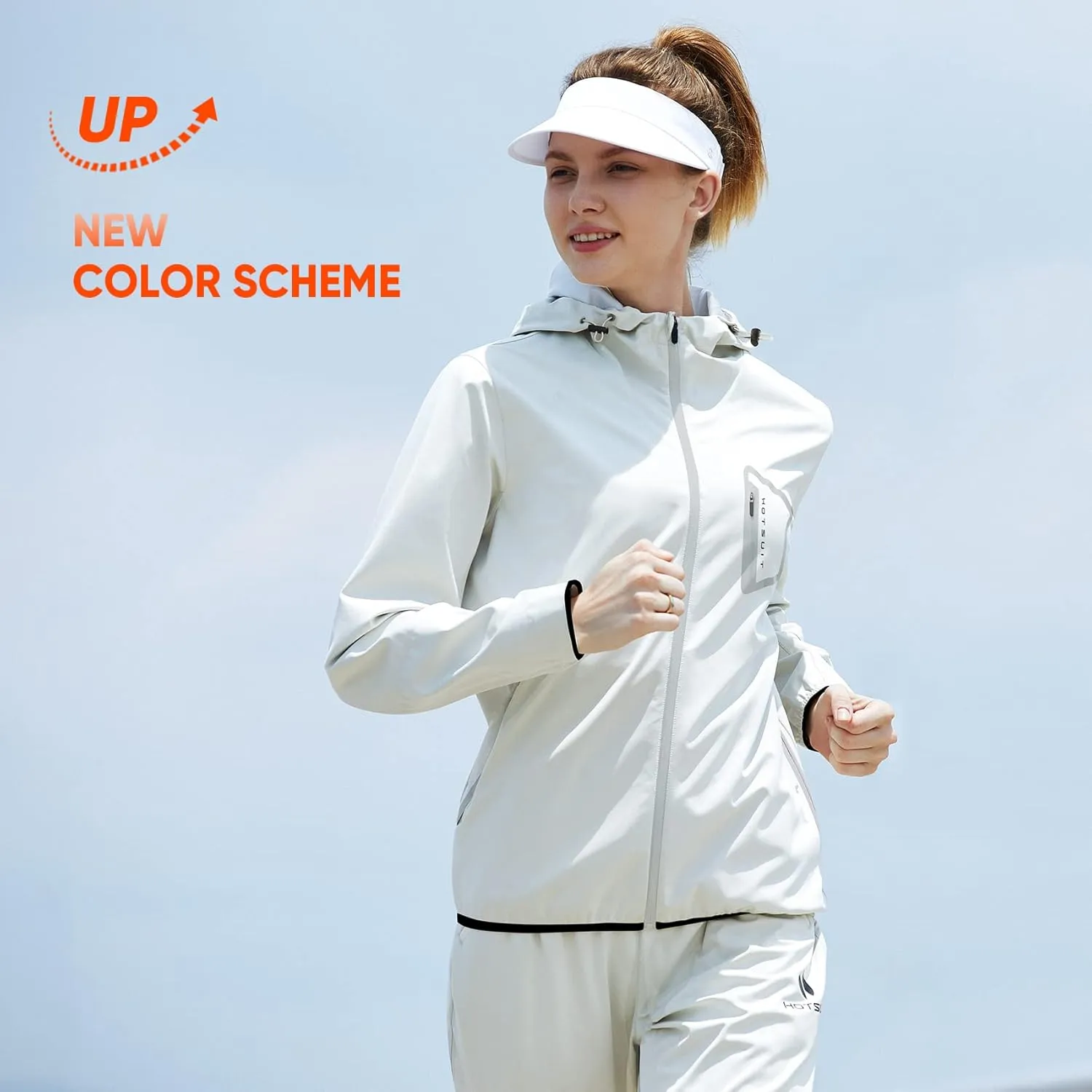 HOTSUIT Sauna Suit Women Durable Boxing Sweat Suits Gym Workout Exercise Sauna Jacket Pants