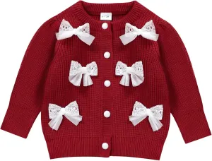 Infant Toddler Baby Girl Oversized Sweater Long Sleeve Sweaters Fall Winter Tops Clothes
