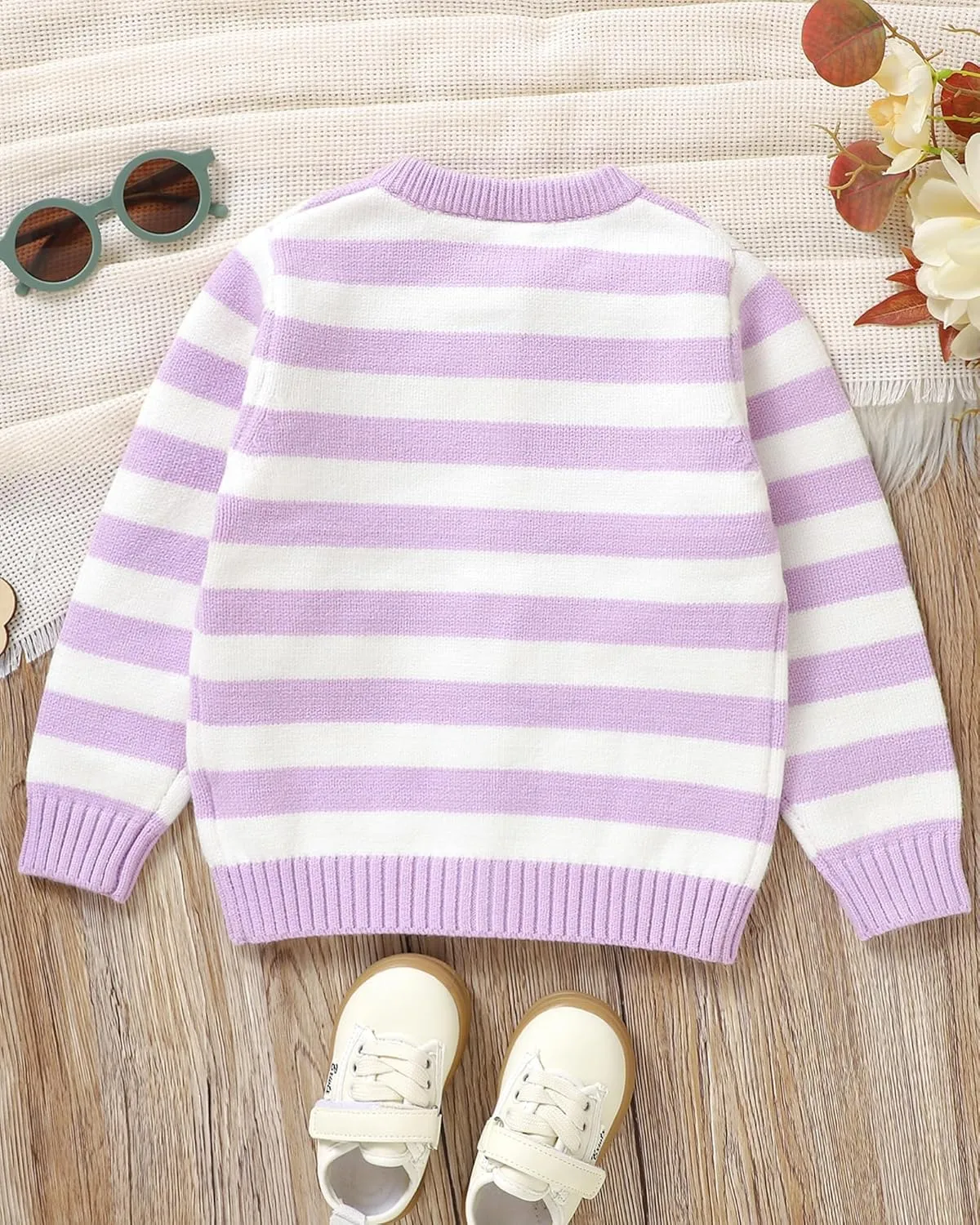 Infant Toddler Baby Girl Oversized Sweater Long Sleeve Sweaters Fall Winter Tops Clothes