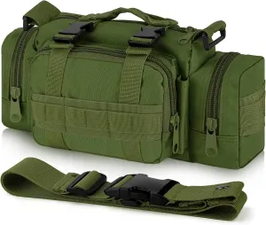 IronSeals Molle Tactical Sport Duffle Bag Water Resistant Deployment Bag (#2)