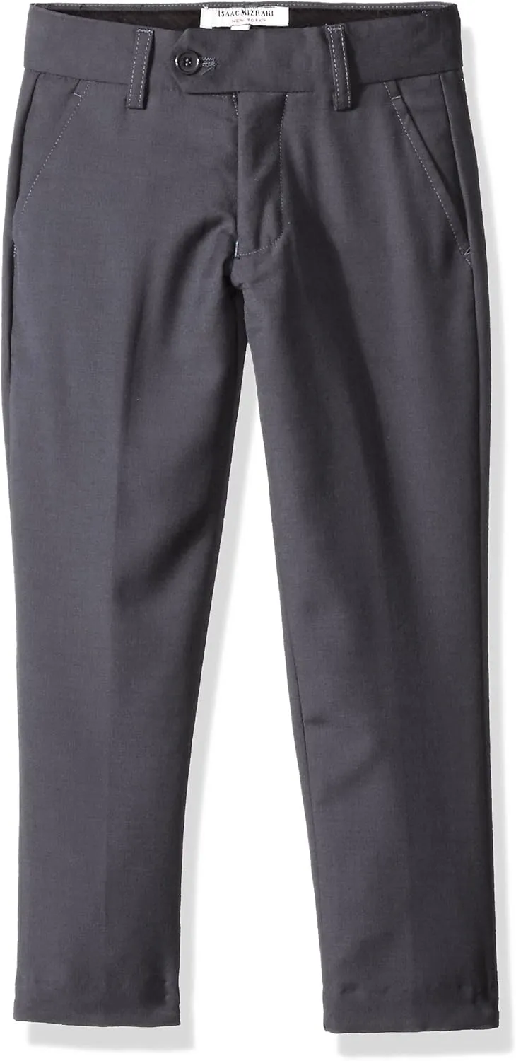 Isaac Mizrahi Boys' Wool Blend Slim Pant