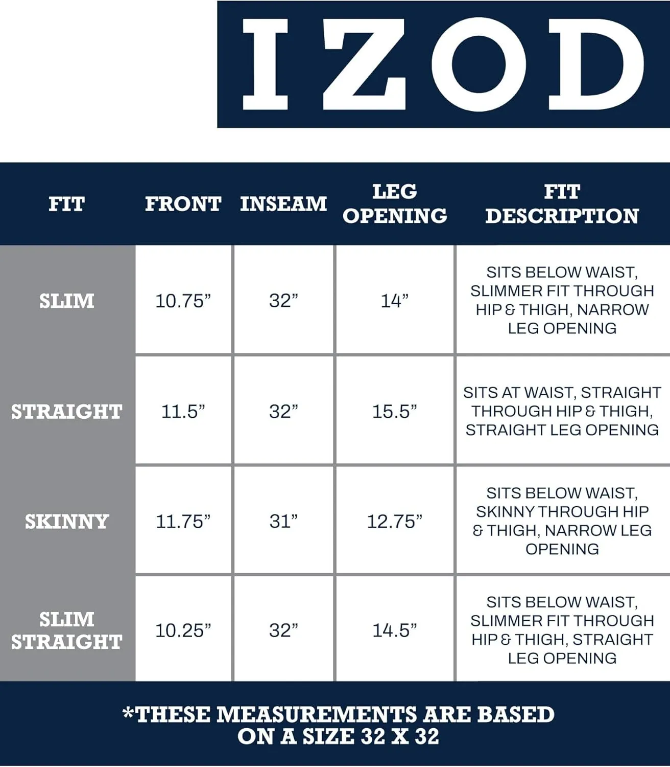 IZOD Men's Straight Fit Jeans - Comfortable Stretch Casual Pull On Denim Jeans for Men - Ultrasoft Men's Fashion Pants