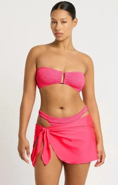 Jinx Sarong in Neon Azalea