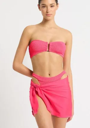 Jinx Sarong in Neon Azalea