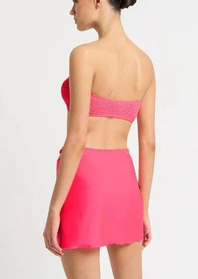 Jinx Sarong in Neon Azalea