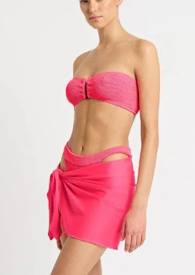 Jinx Sarong in Neon Azalea