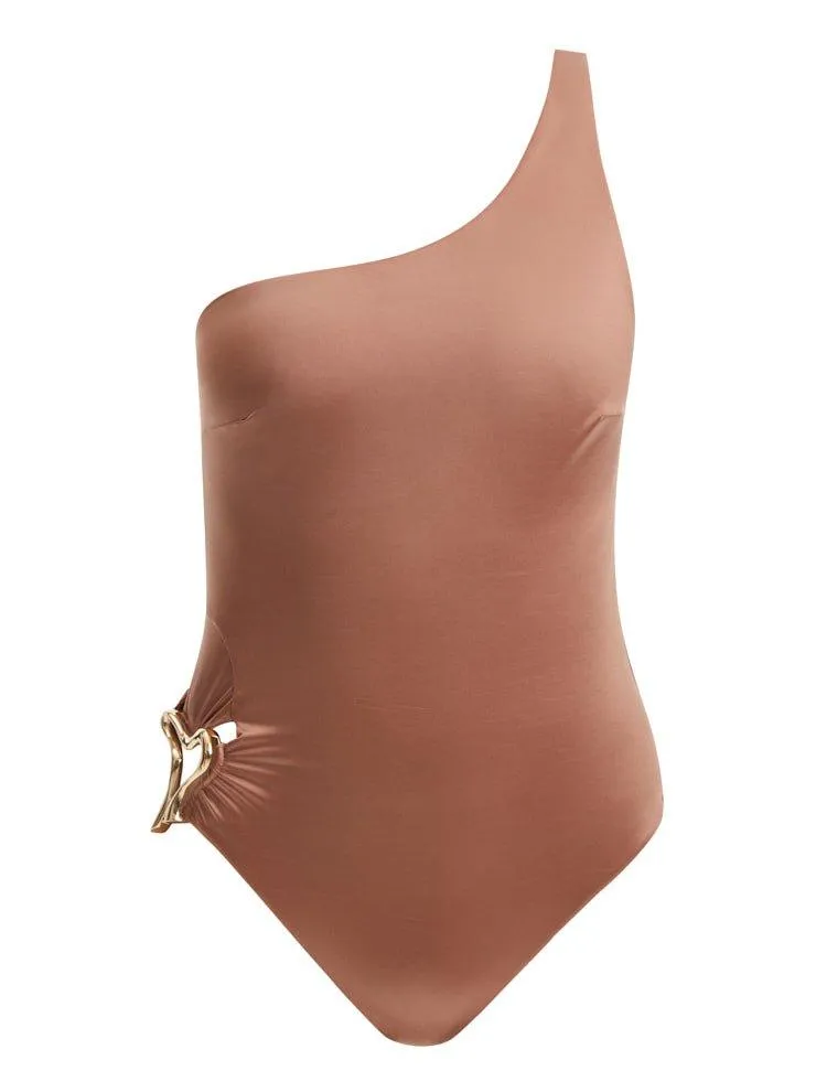 Kaimana Brown Swimsuit