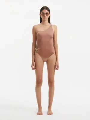 Kaimana Brown Swimsuit