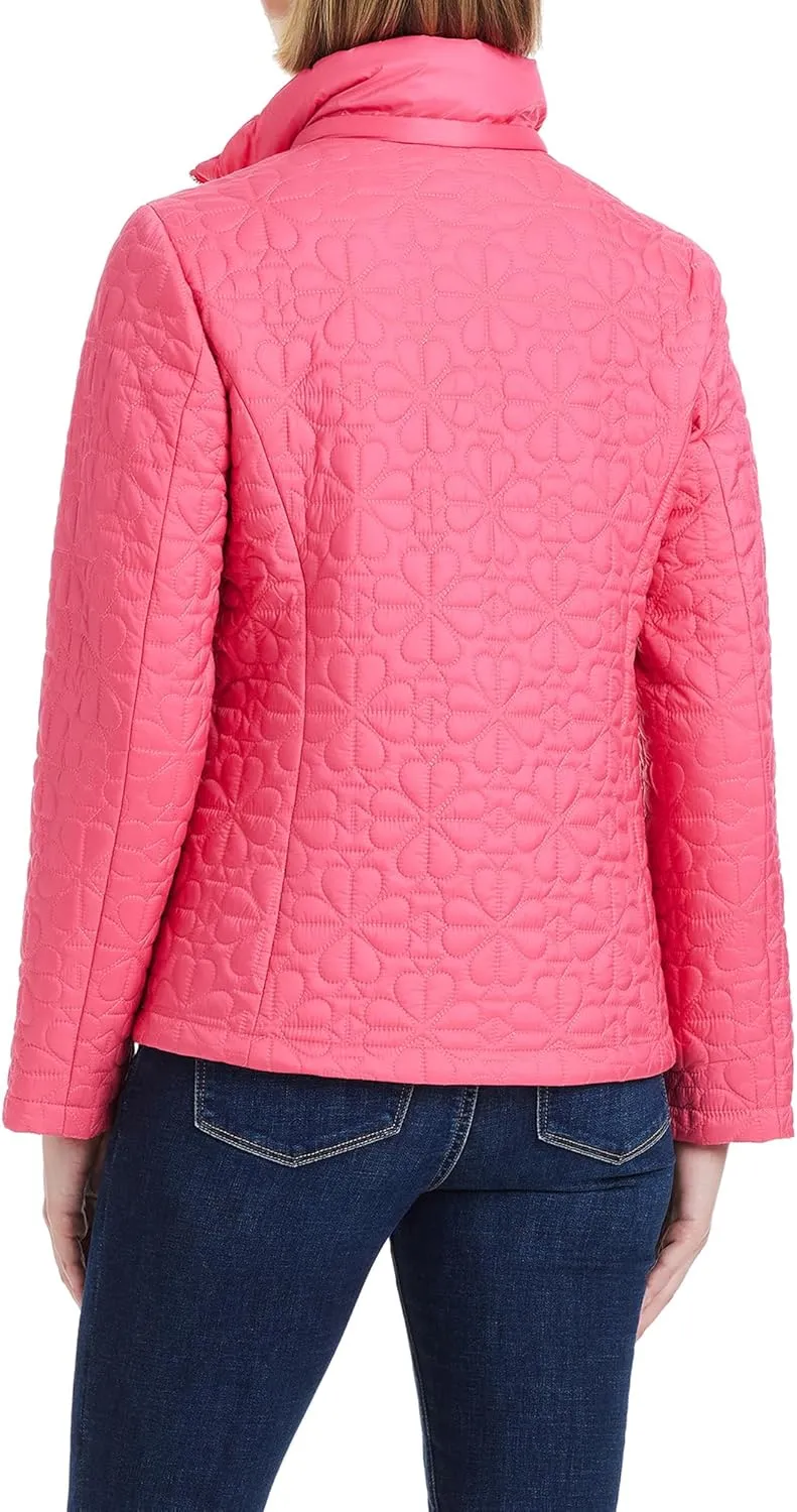 kate spade new york Women's Water-Resistant Midweight Quilted Jacket