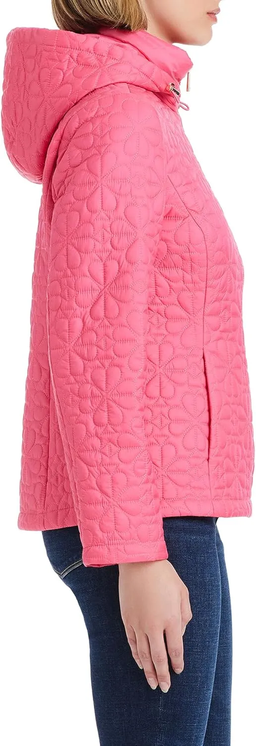kate spade new york Women's Water-Resistant Midweight Quilted Jacket