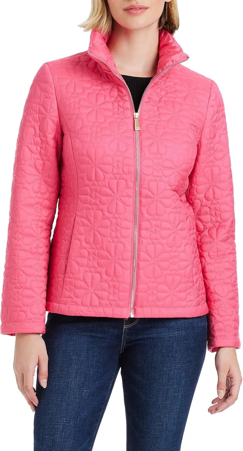kate spade new york Women's Water-Resistant Midweight Quilted Jacket