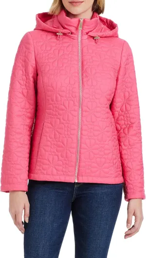kate spade new york Women's Water-Resistant Midweight Quilted Jacket