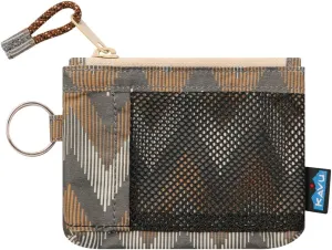 KAVU Stafford Zip Wallet Water Resistant Hiking Pouch - Chevron Peak