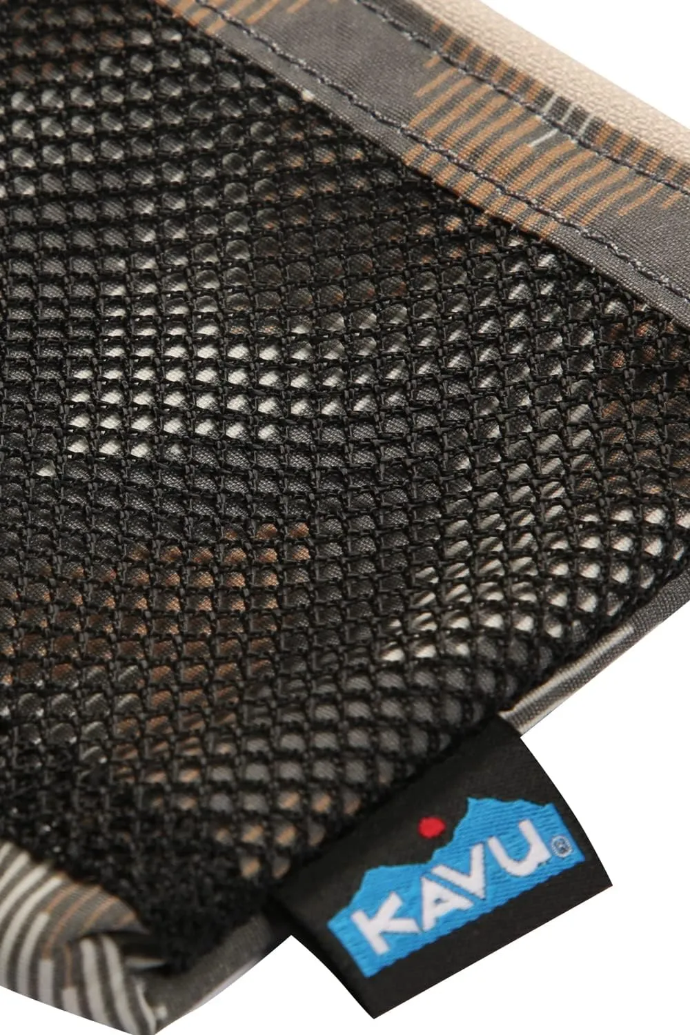 KAVU Stafford Zip Wallet Water Resistant Hiking Pouch - Chevron Peak