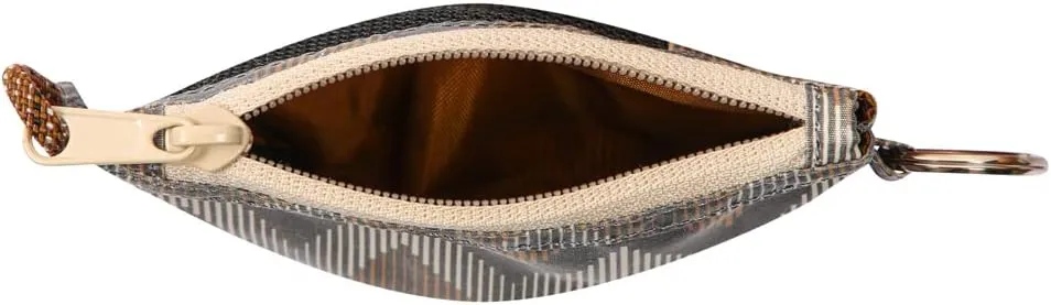 KAVU Stafford Zip Wallet Water Resistant Hiking Pouch - Chevron Peak