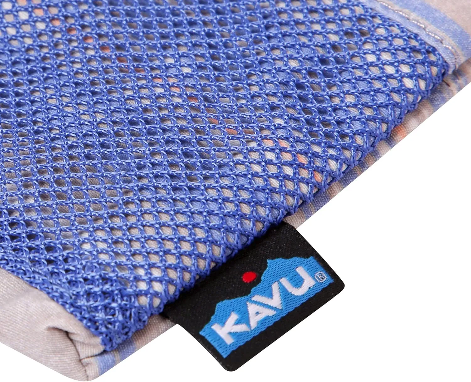 KAVU Stafford Zip Wallet Water Resistant Hiking Pouch - Simple Stripe