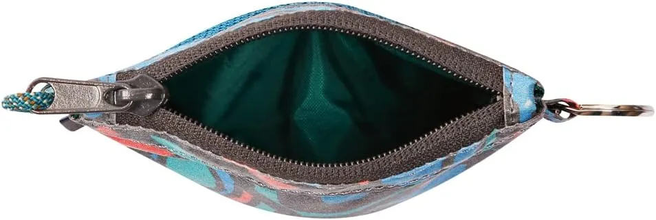 KAVU Stafford Zip Wallet Water Resistant Hiking Pouch - Topo Smash