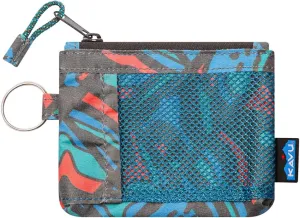 KAVU Stafford Zip Wallet Water Resistant Hiking Pouch - Topo Smash