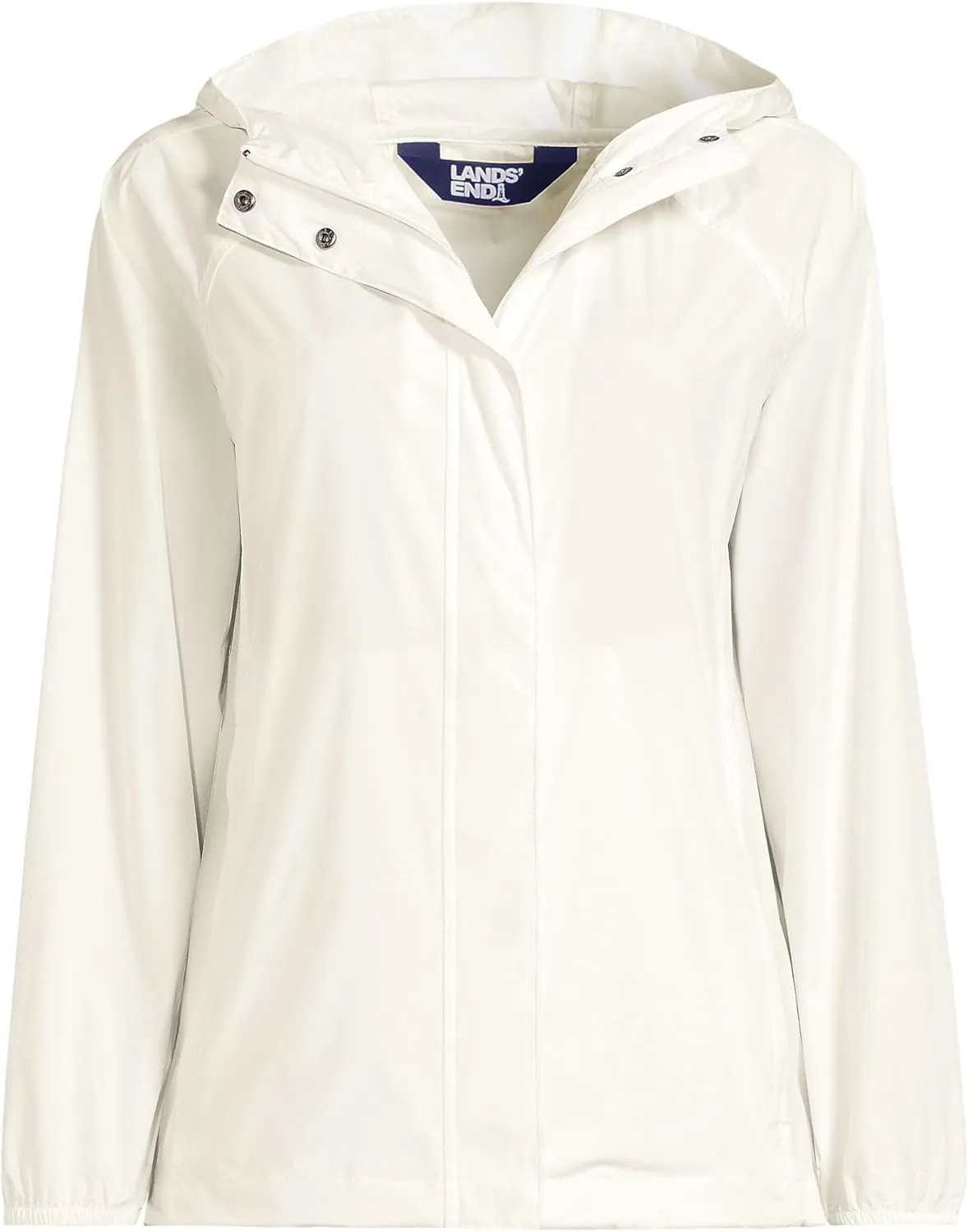 Lands' End Women's Packable Water Resistant UPF 50 Windbreaker Jacket