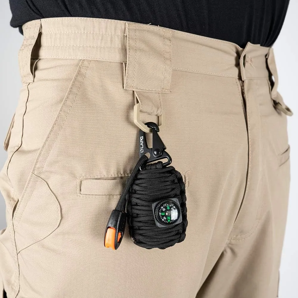 LAPG Men's Basic Operator Pants, Water-Resistant, Lightweight & Durable Tactical Ripstop Hiking EDC Pants for Men