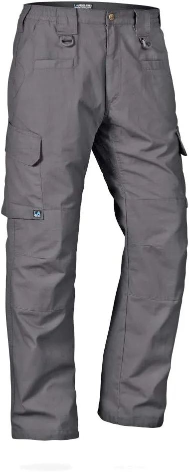 LAPG Men's Basic Operator Pants, Water-Resistant, Lightweight & Durable Tactical Ripstop Hiking EDC Pants for Men