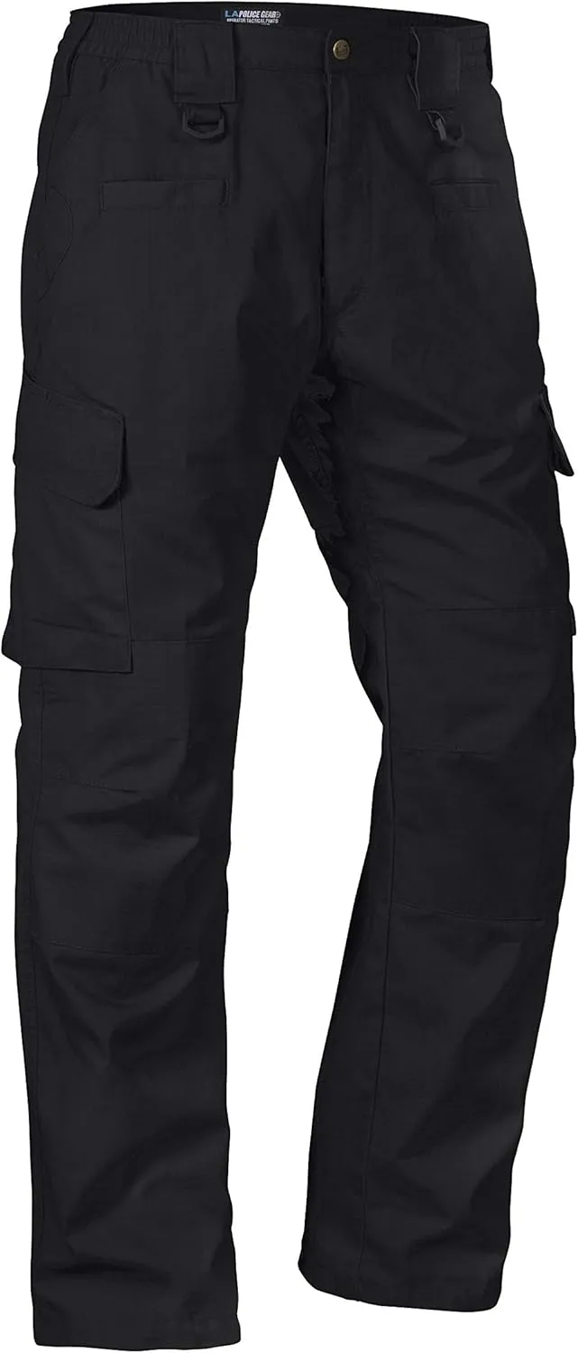 LAPG Men's Basic Operator Pants, Water-Resistant, Lightweight & Durable Tactical Ripstop Hiking EDC Pants for Men
