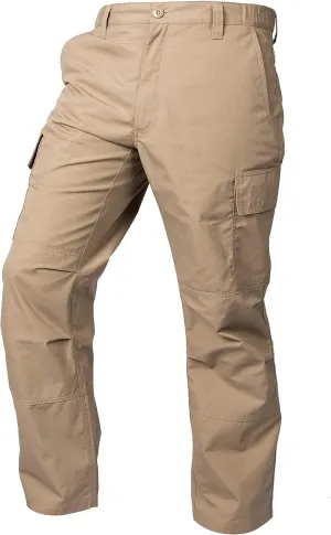 LAPG Men's Core Cargo Tactical Pants, Stretch Waistband, Lightweight & Durable Ripstop CCW Cargo Pants for Men