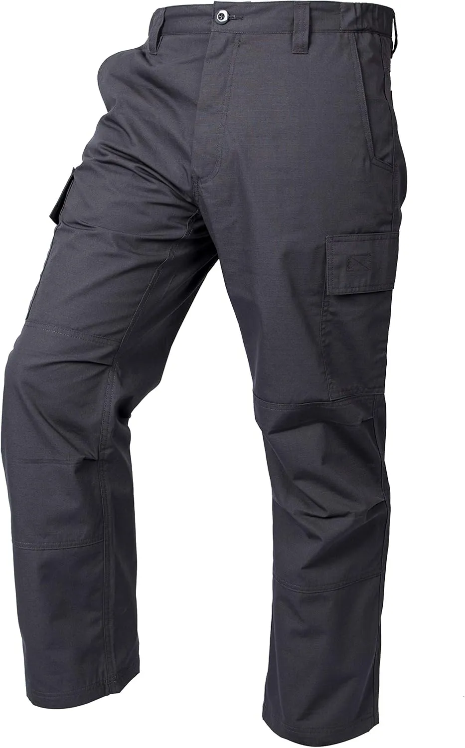 LAPG Men's Core Cargo Tactical Pants, Stretch Waistband, Lightweight & Durable Ripstop CCW Cargo Pants for Men