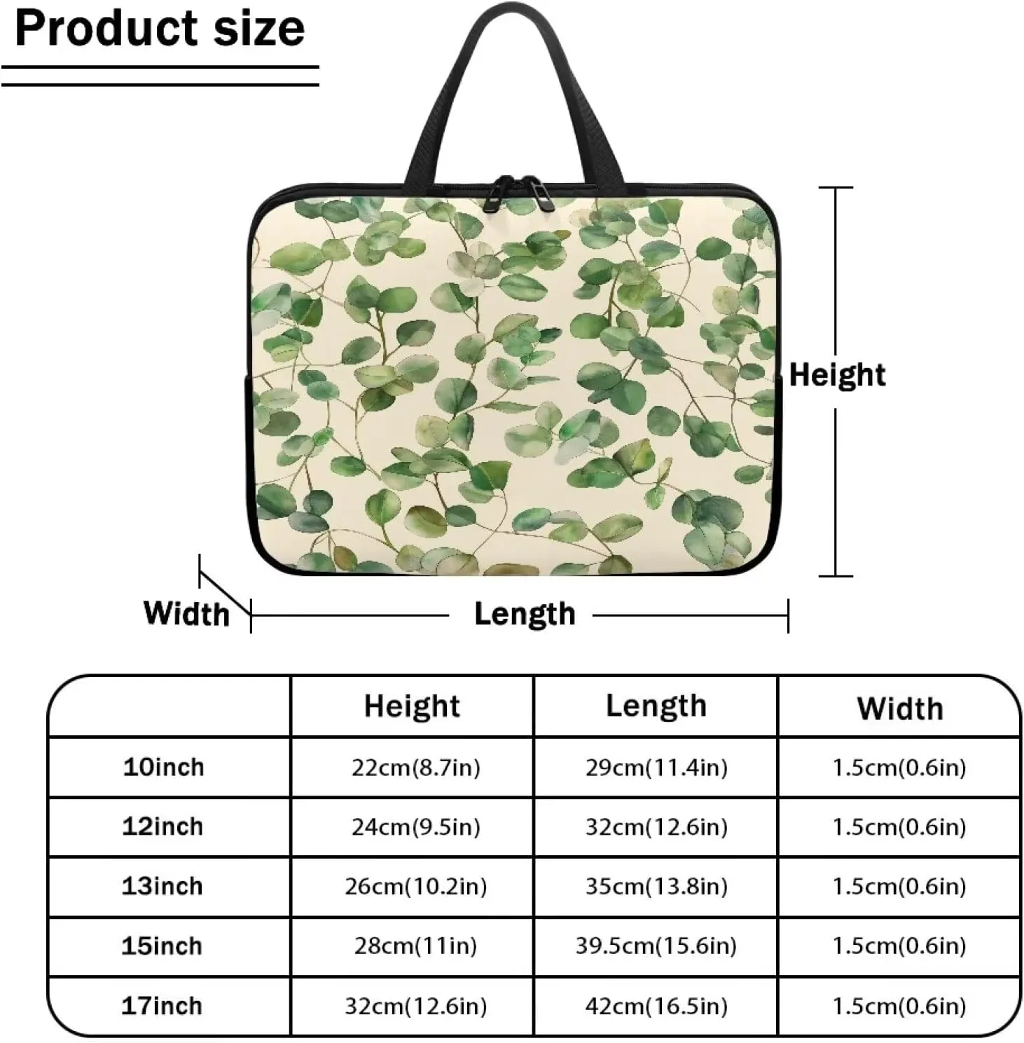 Laptop Case, Laptop Bag Laptop Sleeve Water Resistant Computer Case