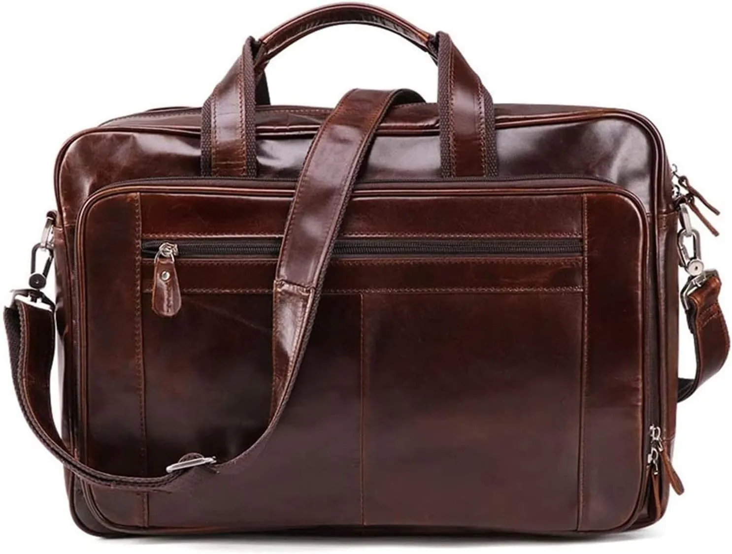 Laptop Handbag 15.6Inch,Business Briefcase for Men,Water Resistant Messenger Shoulder Bag