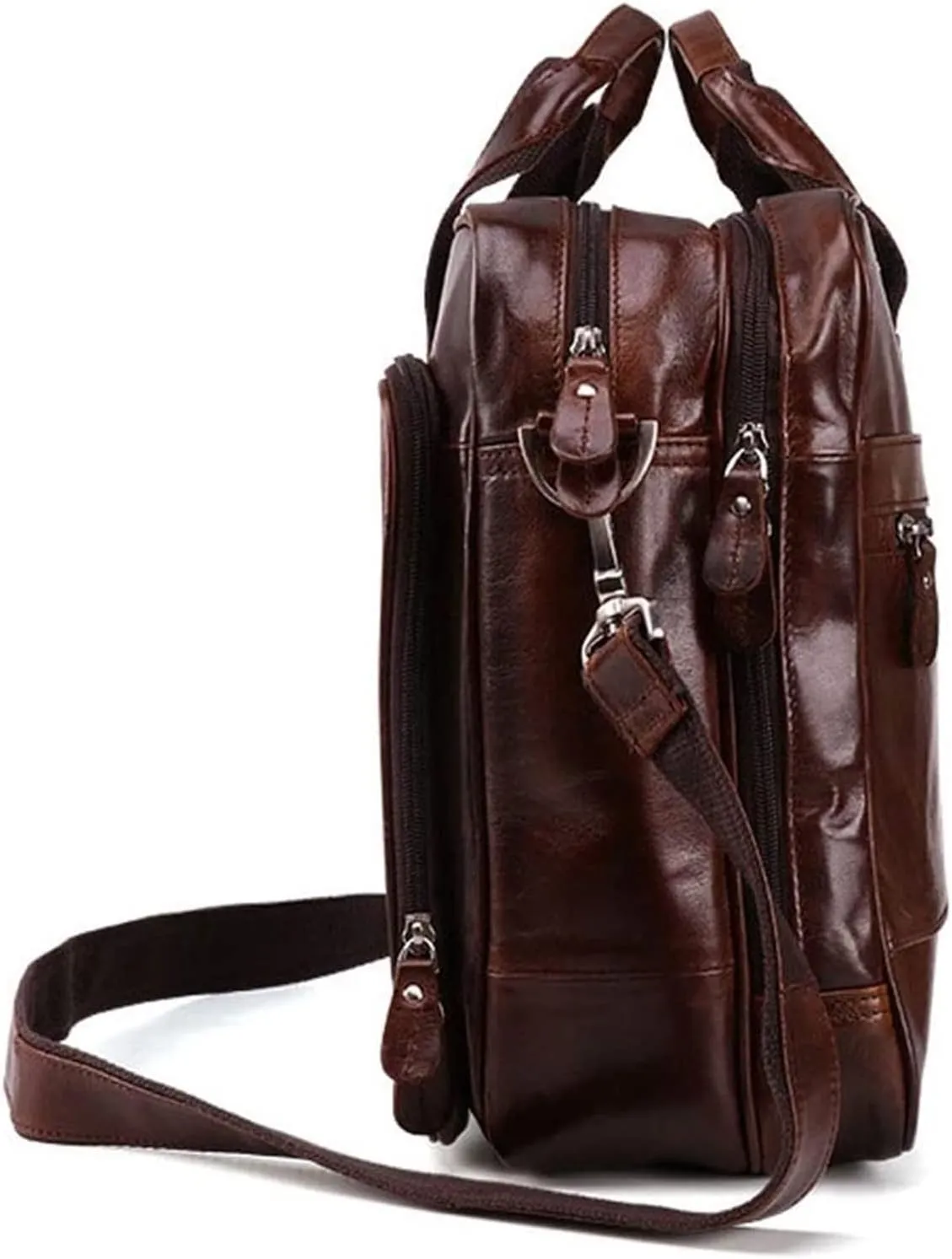 Laptop Handbag 15.6Inch,Business Briefcase for Men,Water Resistant Messenger Shoulder Bag
