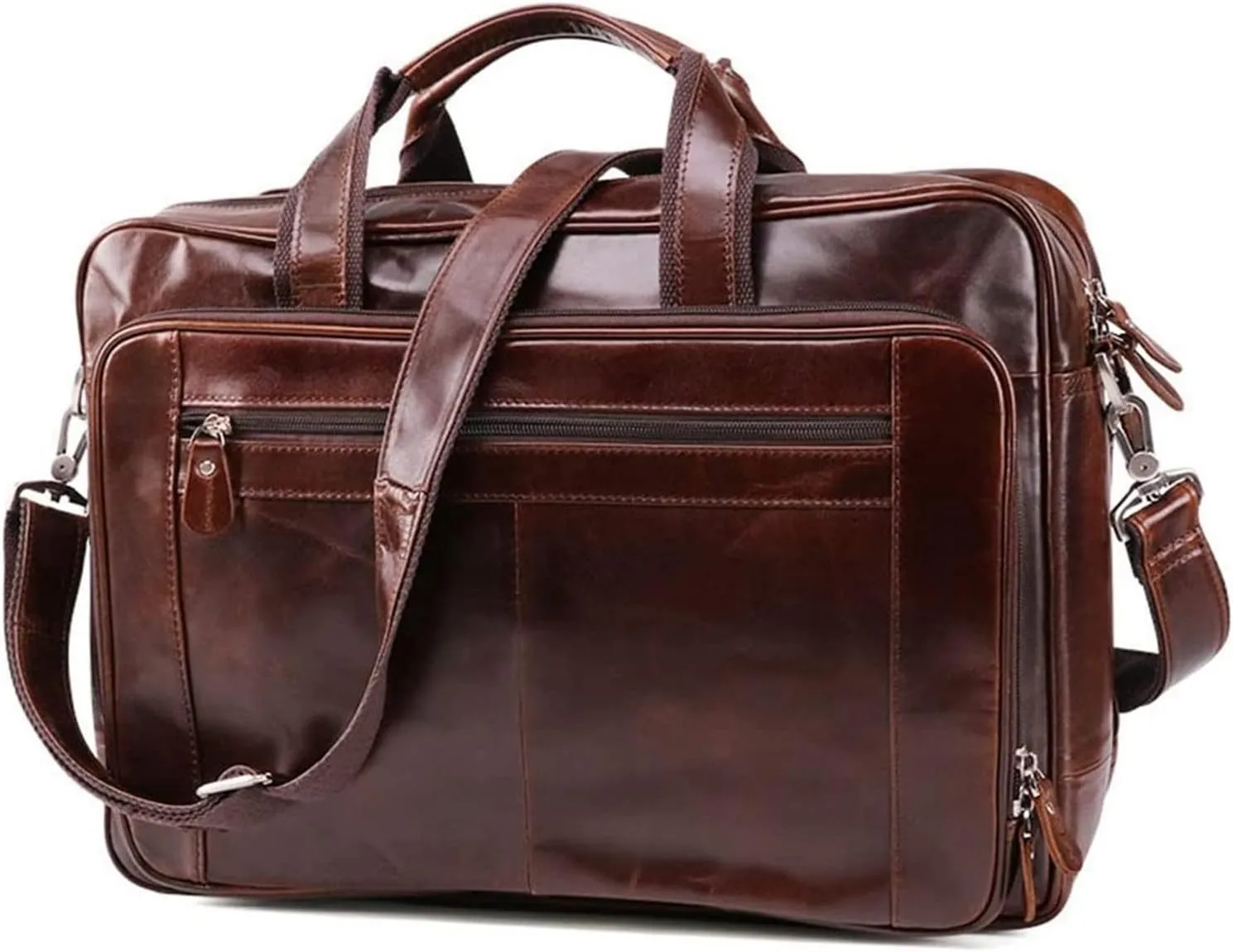 Laptop Handbag 15.6Inch,Business Briefcase for Men,Water Resistant Messenger Shoulder Bag