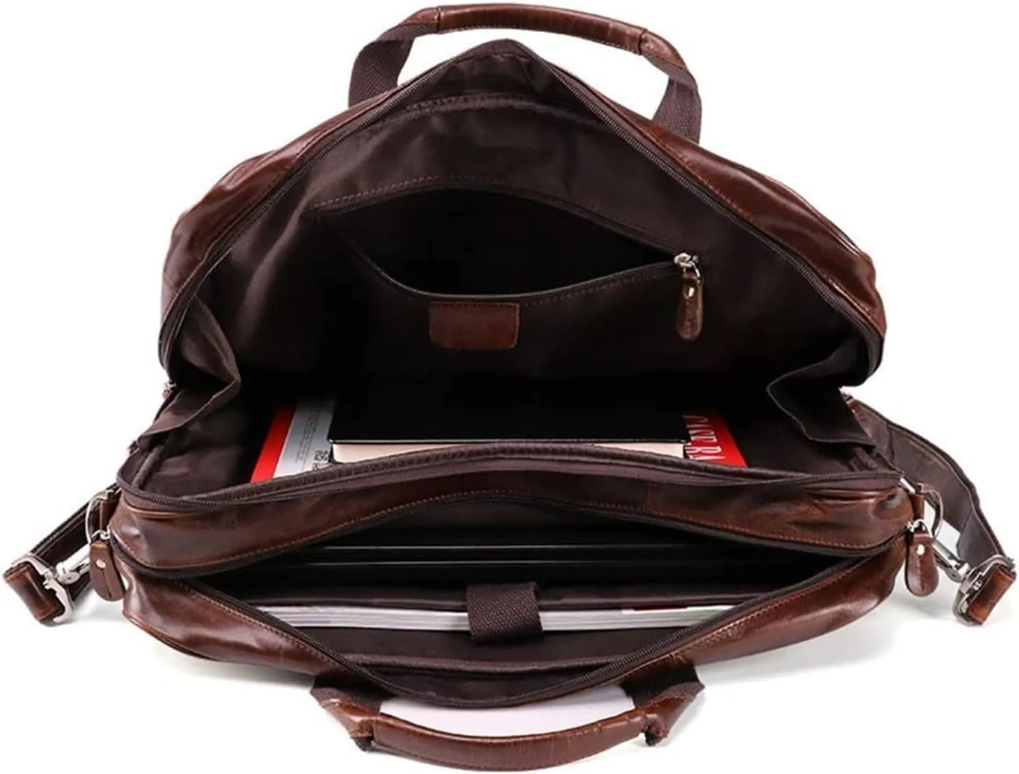 Laptop Handbag 15.6Inch,Business Briefcase for Men,Water Resistant Messenger Shoulder Bag
