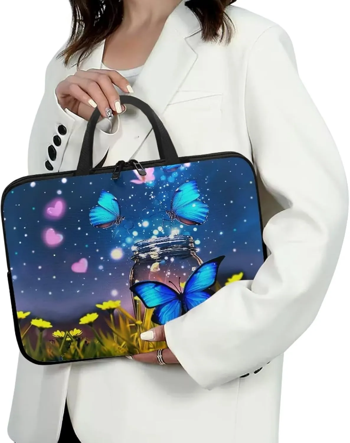 Laptop Sleeve for Women Men Durable Computer Carrying Case Protector