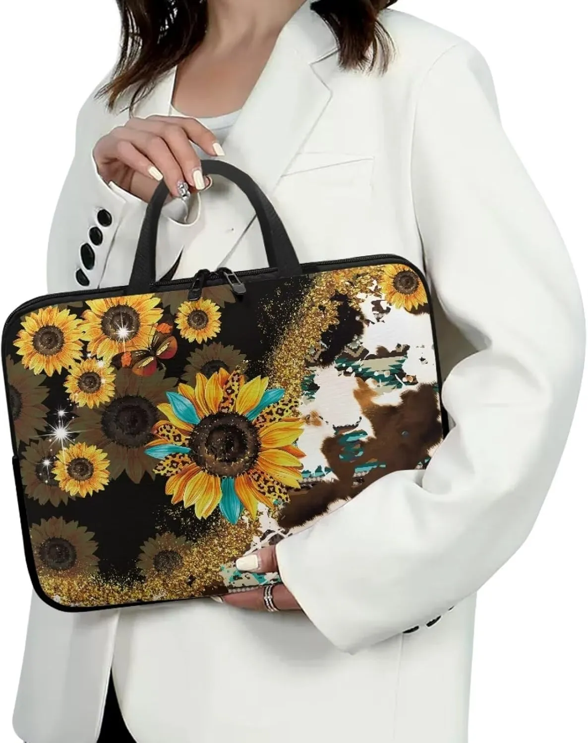 Laptop Sleeve for Women Men Durable Computer Carrying Case Protector