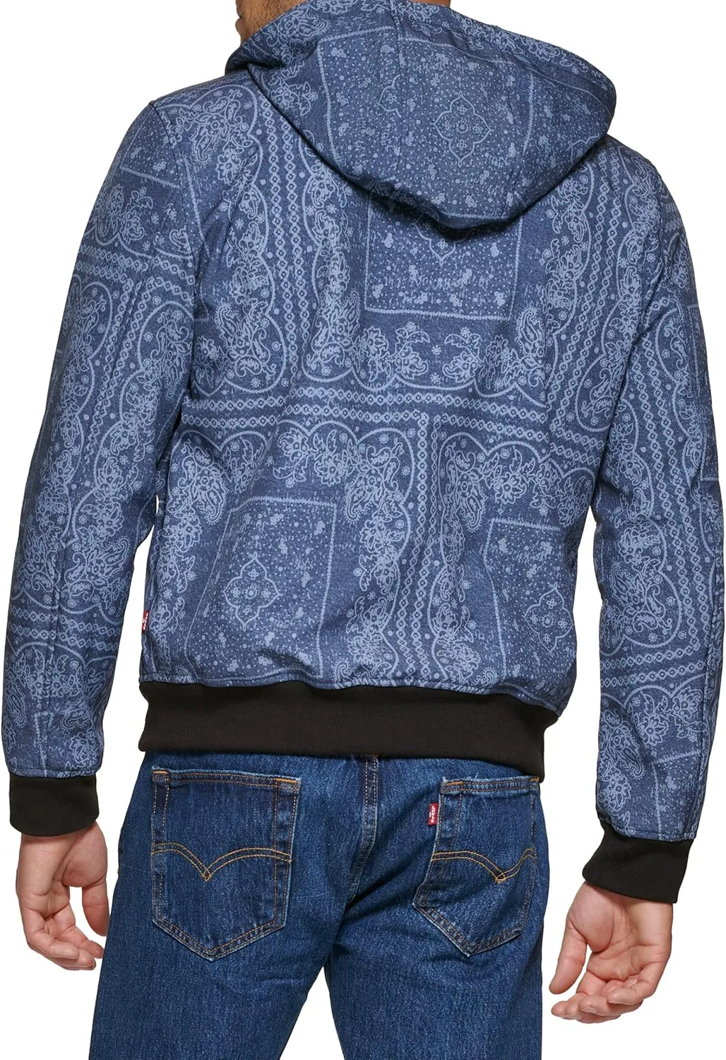 Levi's Men's Hooded Water Resistant Softshell Bomber Jacket