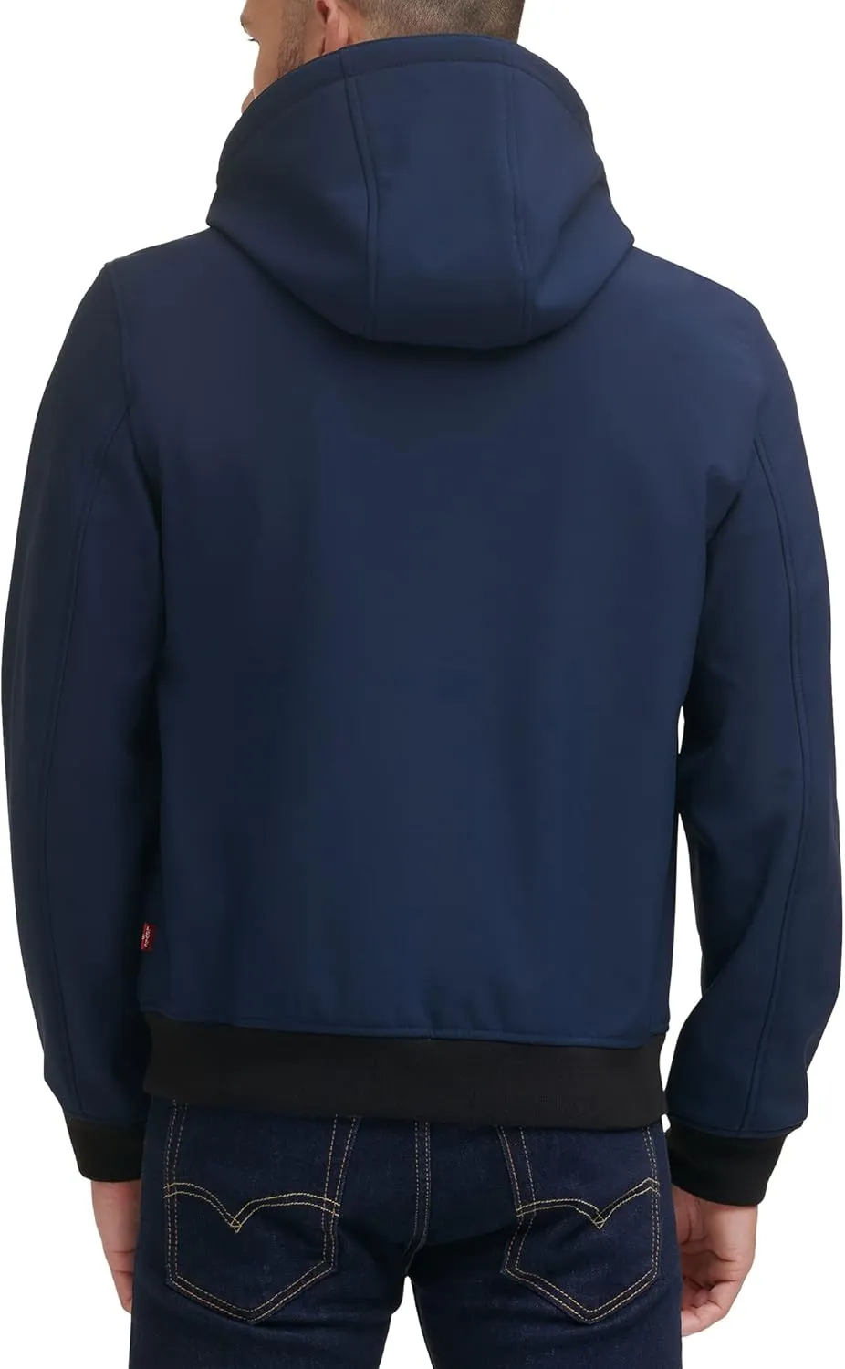 Levi's Men's Hooded Water Resistant Softshell Bomber Jacket