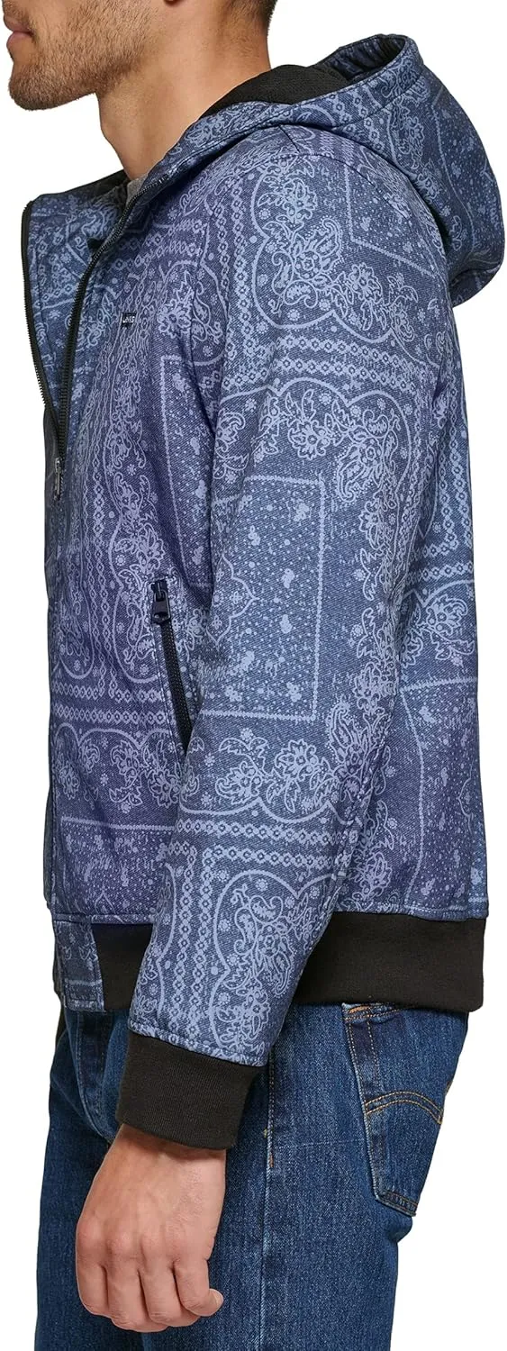 Levi's Men's Hooded Water Resistant Softshell Bomber Jacket