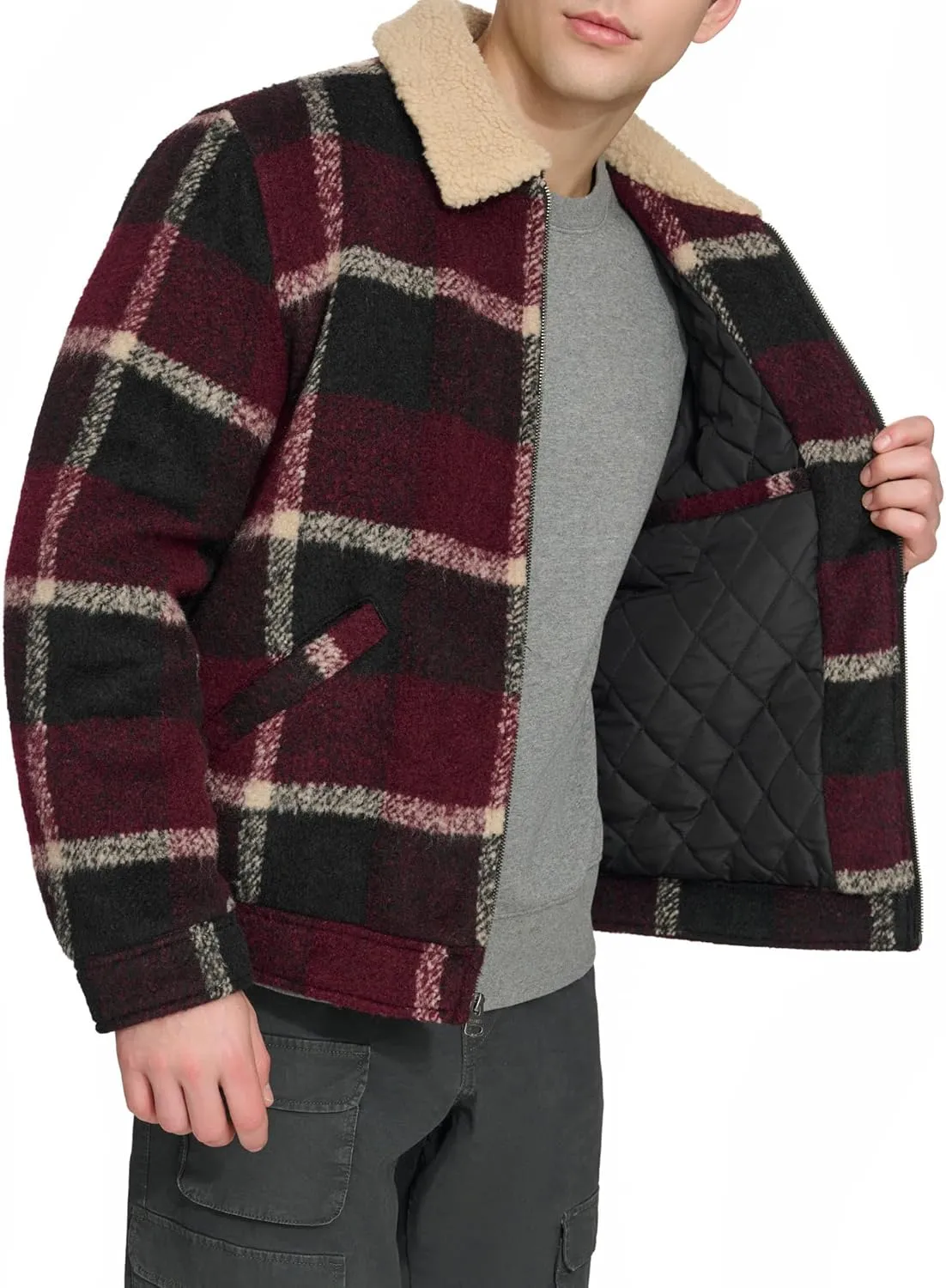 Levi's Men's Wool Blend Depot Jacket