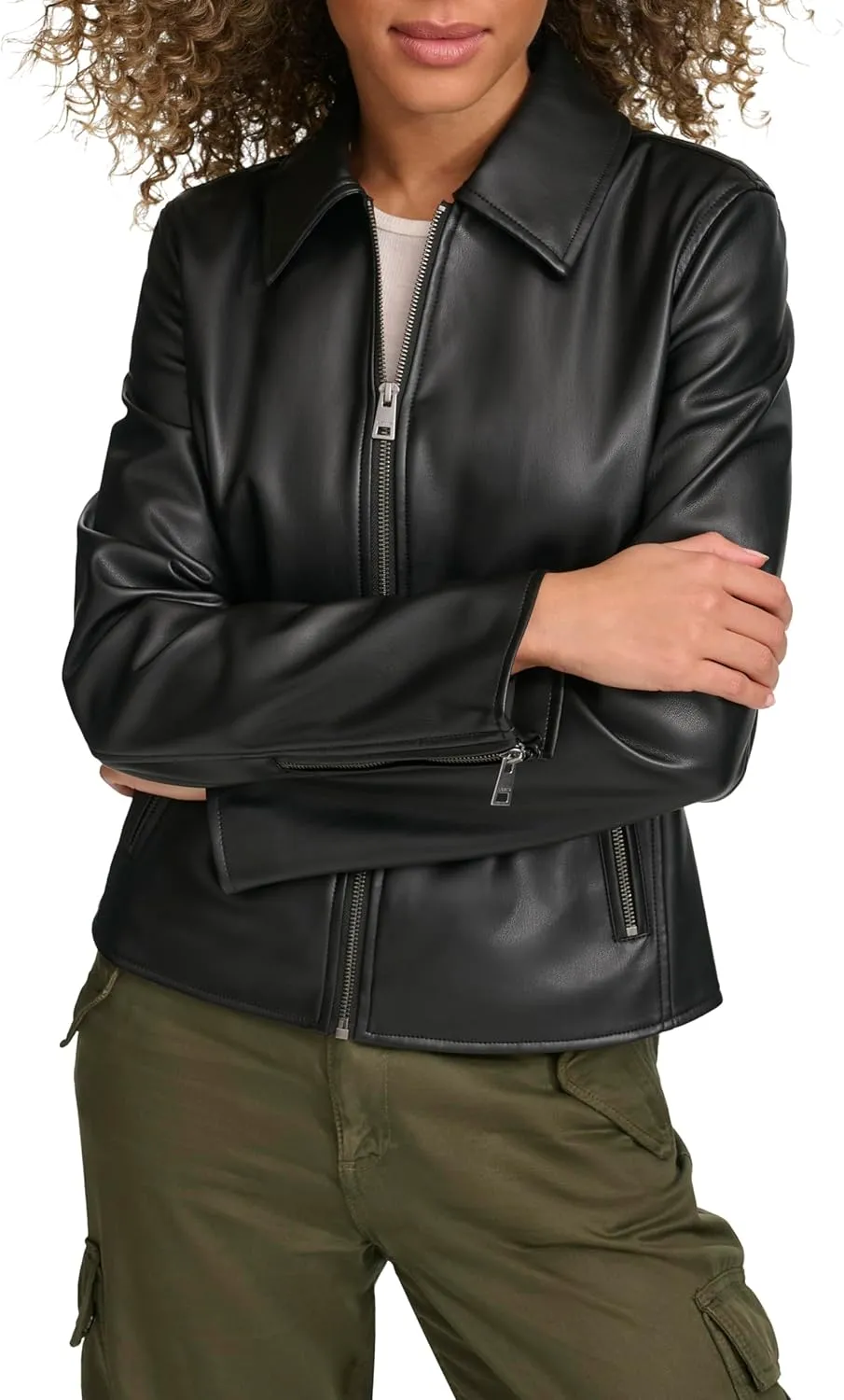 Levi's Women's Laydown Collar Racer Jacket