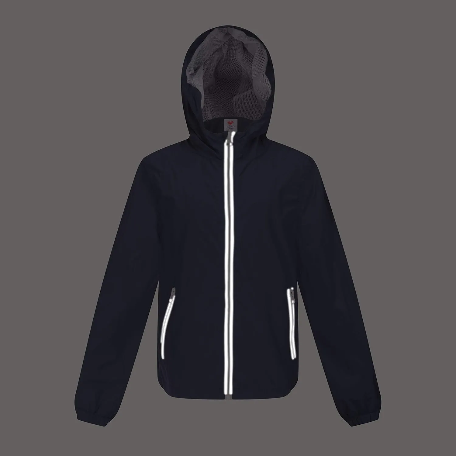 M2C Boys & Girls Hooded Light Weight Windbreaker Water Resistant Jacket