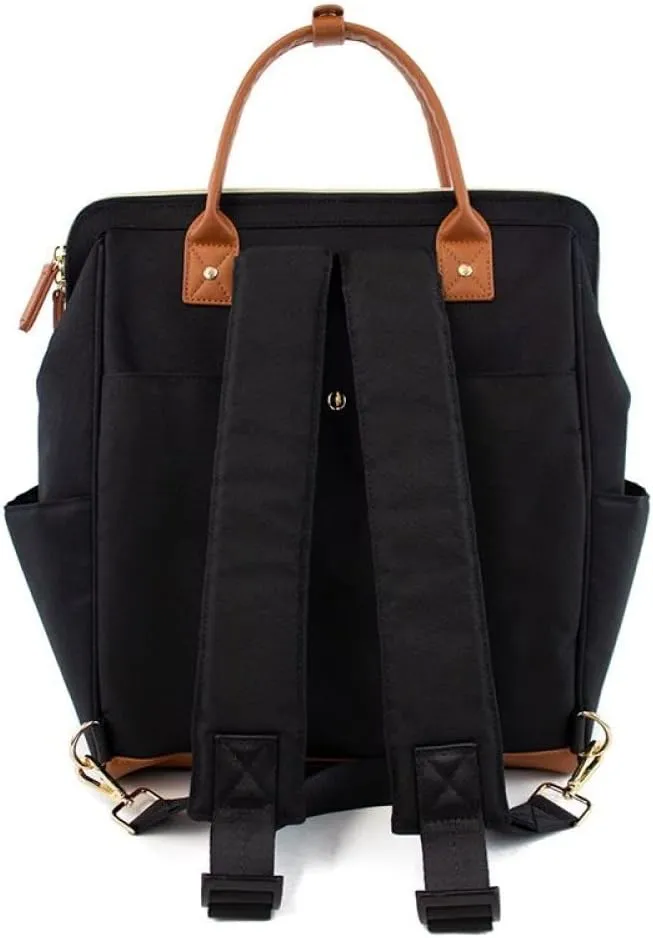 Maevn ReadyGO Water-Resistant Clinical Tote Backpack in Llama Print
