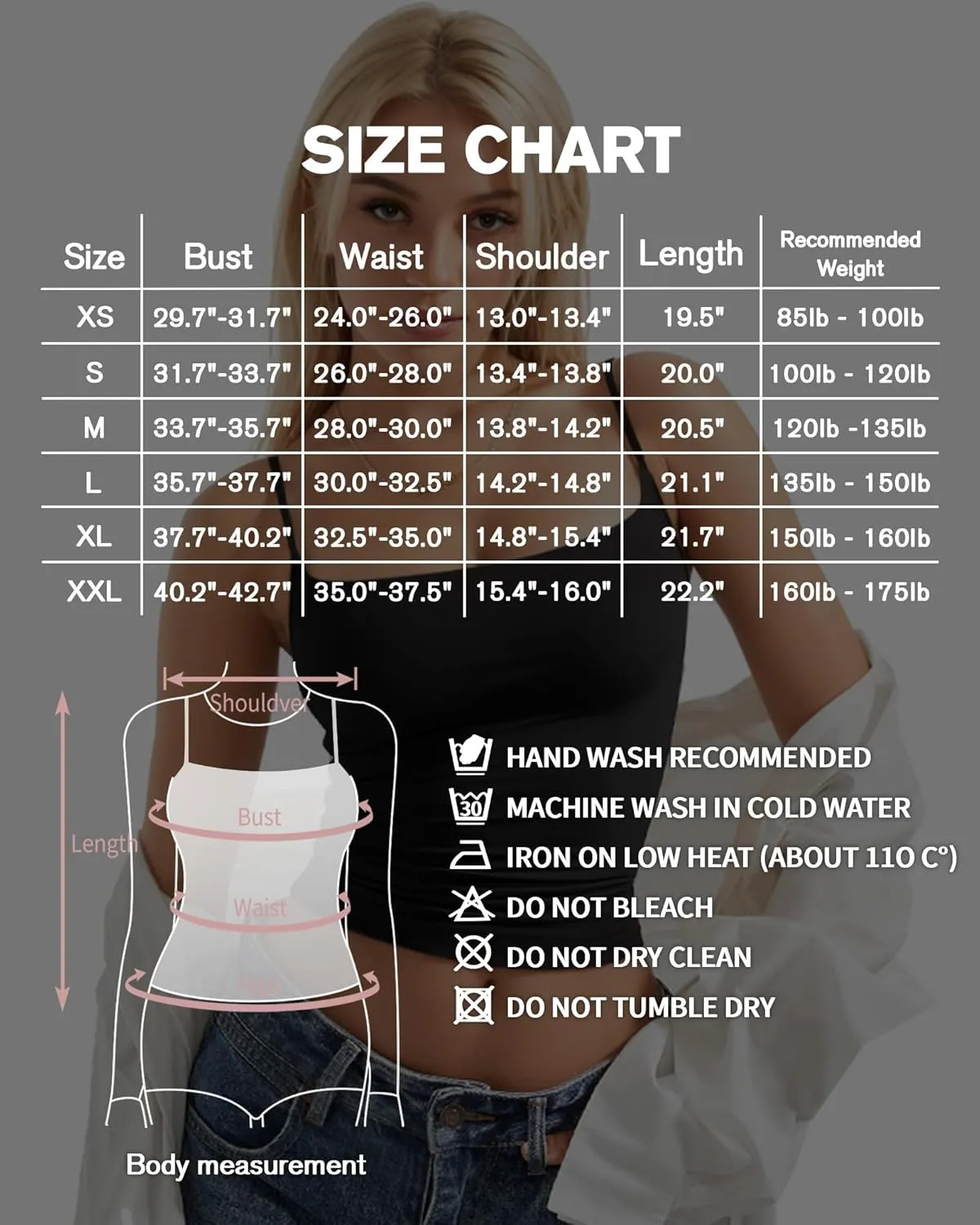 MANGOPOP Womens Camisole Tank Tops Square Neck Spaghetti Strap Cami Double Lined Sleeveless Crop Top Sexy Shirts